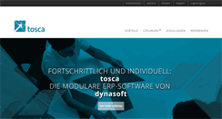 Desktop Screenshot of dynasoft.ch